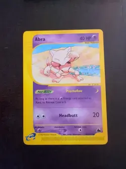 Pokemon Card - Abra Skyridge 46/144 Non Holo NM - Image 1