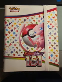 Pokemon 151 Binder EMPTY NO CARDS - Image 1
