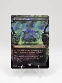 Overgrown Tomb (Borderless) Lorwyn Eclipsed Foil Near Mint - Image 1