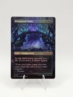 Overgrown Tomb (Borderless) Lorwyn Eclipsed Foil Near Mint - Image 2