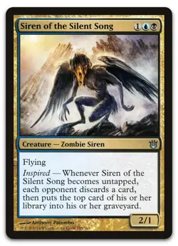 Siren of the Silent Song #155 (NM) Born of the Gods BNG Magic MTG - Image 1