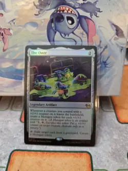 The Ooze 177 Teenage Mutant Ninja Turtles Foil R NM MTG Card - Image 1