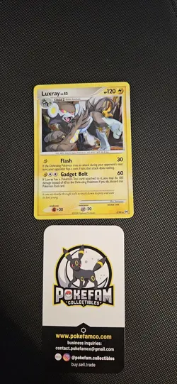 Luxray 5/99 Platinum Arceus Holo Rare Pokemon Card NM - Image 3