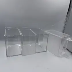 Premium Acrylic Display Case - Pokemon Booster Box x 4 - Image 1