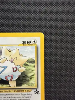 Togepi 30 LP Black Star Promo Non Holo 2000 WoTC Pokemon TCG - Image 3
