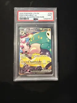 Pokemon Iono's Bellibolt ex Special Illustration Rare Holo 183/159 PSA 9 - Image 1