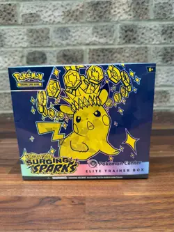 Pokemon TCG - Surging Sparks Pokemon Center - Elite Trainer Box - Sealed ETB - Image 1