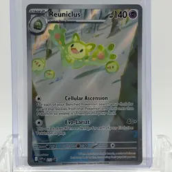 Pokemon TCG Black Bolt Reuniclus #SVP212 Tech Sticker Promo NM - Image 1