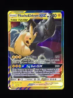 Pikachu & Zekrom GX 33/181 Pokemon SM - Team Up 🔥🔥🔥 - Image 1
