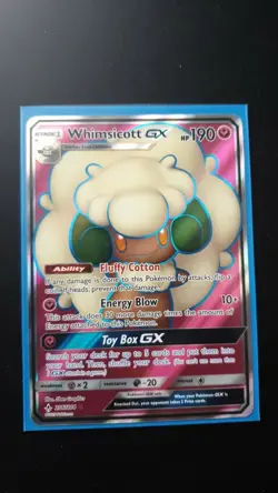 Whimsicott GX Full Art 206/214 Unbroken Bonds Pokemon - Image 1