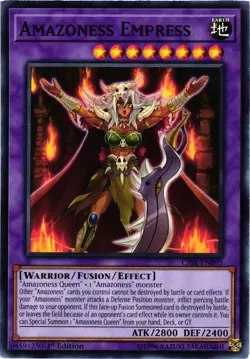 Yugioh Amazoness Empress CIBR-EN095 Common 1st Edition VLP - Image 1