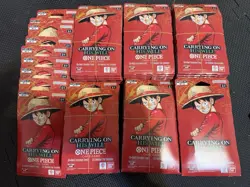 One Piece CCG - OP13 - Carrying On His Will Sealed Booster Pack LOT OF 70 - Image 2