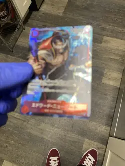 One Piece CCG Edward Newgate Op02-004 Alt Art - Image 4