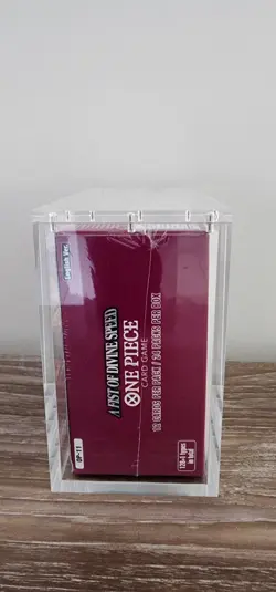 One Piece Booster Box Magnetic Acrylic Display Case IN STOCK READY TO SHIP!!! - Image 2