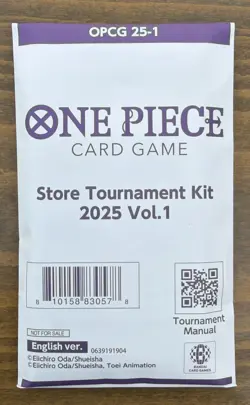 One Piece Card Game Store Tournament Kit 2025 Vol 1 Event Kit - OPCG 25-1 - Rare - Image 1