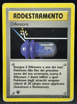 POKEMON~DIFENSORE~80/102~SET BASE~NONCOMUNE~1A EDIZIONE~ITALIANO~PL/PR - Image 1