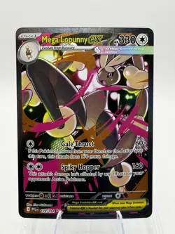 Mega Lopunny EX 128/094 SIR Phantasmal Flames Pokemon TCG LP - Image 1