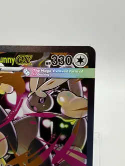 Mega Lopunny EX 128/094 SIR Phantasmal Flames Pokemon TCG LP - Image 3