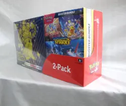 Pokemon Surging Sparks ETB + Booster Bundle 2-Pack Costco SEALED - Fast Shipping - Image 2