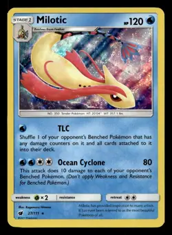 Milotic 27/111 Rare Crimson Invasion Holo Pokemon NM - Image 1