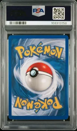 PSA 8 POKEMON ENGLISH 1ED LANTURN 32/64 NEO REVELATION 2001 451 - Image 2