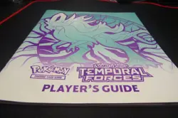 Pokemon ETB Player’s Guide Book Temporal Forces Blue - Image 1