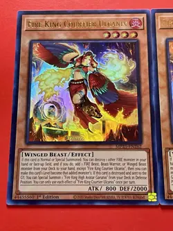 3x Fire King Courtier Ulcanix | MP25-EN262 | Ultra Rares | NM | 1st Ed | YuGiOh! - Image 3