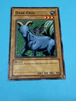 Yugioh! Dark Gray - LOB-011 - Common - 1st Edition LP - English - Image 1