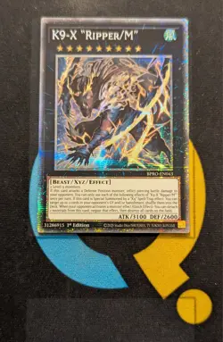 BPRO-EN043 K9-X ''Ripper/M'' Starlight Rare 1st Edition YuGiOh - Image 1