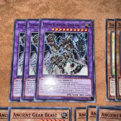 🔥Yugioh Ancient Gear Golem 33x DECK CORE SPEED DUEL GX SGX1-EN Geartown Knight - Image 2
