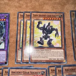 🔥Yugioh Ancient Gear Golem 33x DECK CORE SPEED DUEL GX SGX1-EN Geartown Knight - Image 3
