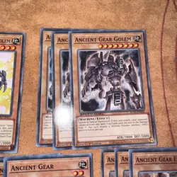 🔥Yugioh Ancient Gear Golem 33x DECK CORE SPEED DUEL GX SGX1-EN Geartown Knight - Image 4