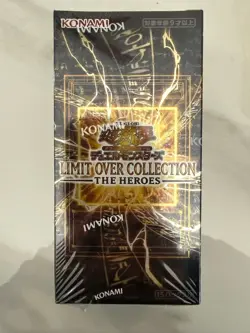 Yu-Gi-Oh! OCG LIMIT OVER COLLECTION THE HEROES Box Japanese New Sealed KONAMI - Image 1