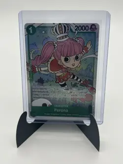 Perona SR Legacy of the Master OP12-034 LP-NM One Piece Card - Image 1