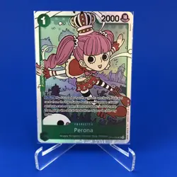 One Piece | (PERONA) OP12-034 SR | English TCG Card Super Rare CCG EN Legacy - Image 1