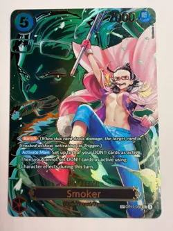 Smoker - OP10-030 (SP) OP10-030 Carrying On His Will Foil one piece tcg - Image 1