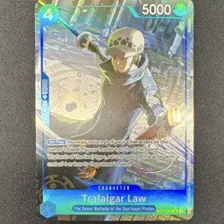 Bandai Trafalgar Law Super Rare Alt Art Foil ST17-002 One Piece - Image 1