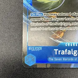 Bandai Trafalgar Law Super Rare Alt Art Foil ST17-002 One Piece - Image 5