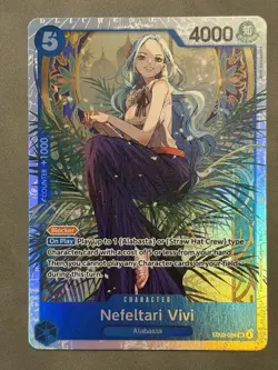 1x-One Piece TCG Heroines Edition EB03 - Nefeltari Vivi EB03-024 SR - English NM - Image 1
