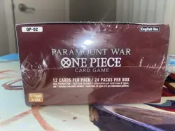 One Piece TCG Paramount War Booster Box (OP-02) Factory Sealed English. - Image 4