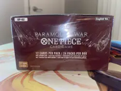 One Piece TCG Paramount War Booster Box (OP-02) Factory Sealed English. - Image 5