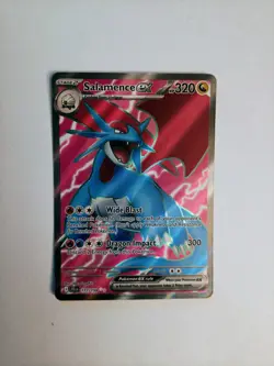 Pokemon Salamence EX Full Art Holo Ultra Rare Card 177/159 Near Mint or better - Image 2