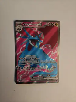 Pokemon Salamence EX Full Art Holo Ultra Rare Card 177/159 Near Mint or better - Image 3