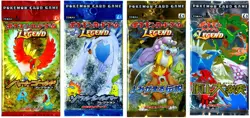 2009 - 2010 Pokemon Card Game (TCG) - JAPANESE HEARTGOLD SOULSILVER Empty Packs - Image 1
