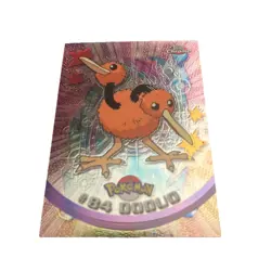 Toops Chrome #84 Doduo Pokemon Rare Card Holo 2000 Tv Animation Edition - Image 1