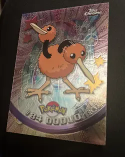 Toops Chrome #84 Doduo Pokemon Rare Card Holo 2000 Tv Animation Edition - Image 2