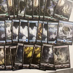 Magic the Gathering MTG Battle For Zendikar 115 Card Lot LP Full Art Basic Land - Image 5