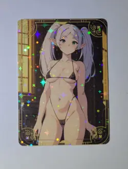Sexy Frieren Goddess Story ACG Anime Waifu Hunny Bunnies Trading Card - Image 1