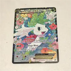 Shaymin EX (Full Art) RC21/RC25 radiant collection Ultra Rare Holo Pokemon Card - Image 1