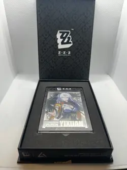 Zenless Zone Zero Yixuan SILVER Metal Art Card ZZZ Anime Impulse Series 3 - Image 2